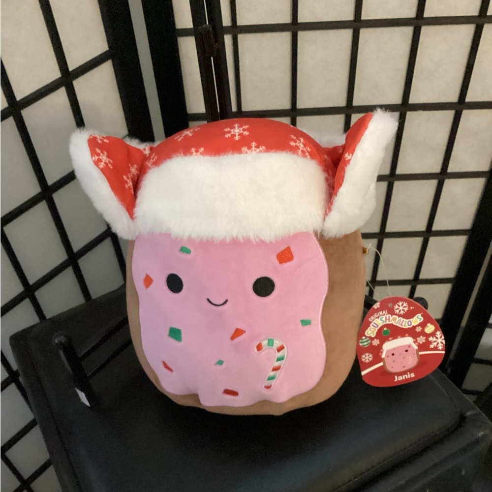 JANIS-Pink Holiday Plush Marshmallow-Festive Decor to add to your collection